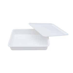 JOIN Stackable Bakery Storage <strong>Container</strong> <strong>With</strong> <strong>Lid</strong> <strong>Rectangular</strong> Bread Fermenting Tray Plastic Pizza Dough Proofing Box - Product Image 1