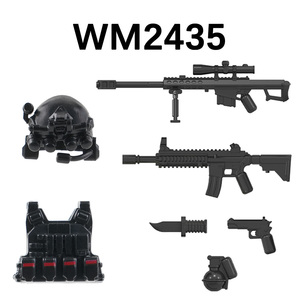 Wm6147 dịch vụ hàng không đặc biệt KSK Alpha <span class=keywords><strong>Delta</strong></span> Hoang Dã con sso Lực lượng đặc biệt báo tuyết commando hải quân con dấu khối xây dựng đồ chơi - Product Image 3