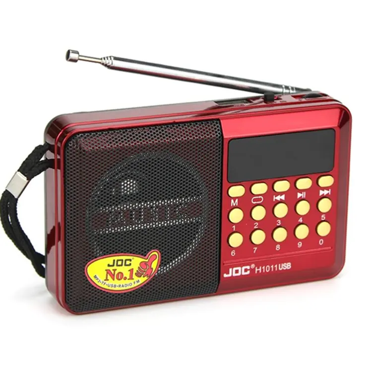 Elearbre — Radio Portable JOC H011U, lecteur Mp3, appareil de poche, facile à transporter, nouvelle collection 2017