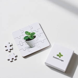 Oem tùy chỉnh in ấn chậu cây thăng hoa trống ghép hình câu đố 1000 PCE giấy ghép hình câu đố cho người lớn trẻ em - Product Image 2