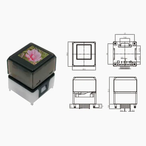 19mm 16mm 12V LED Ein-Aus Momentan Druckknopf Netzschalter mit LED-Steuerung bis zu 5V Max. Spannung - Product Image 2