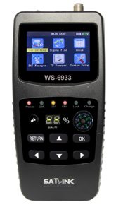 Orijinal Satlink WS-6933 uydu sinyal bulucu  DVB-S2 2.1 lcd ekran satlink ws6933 dvb-s2 dijital sinyal satfinder - Product Image 2