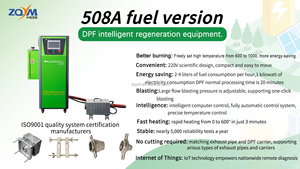 ZQYM เครื่องทำความสะอาด508A DPF สำหรับรถยนต์และรถบรรทุกตัวกรองอนุภาคดีเซล DPF ทำความสะอาดท่อยานพาหนะต่างๆ DPF - Product Image 5