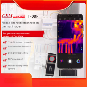 CEM Smartphone Thermal <strong>Imager</strong> for Underfloor Heating Leak Detection, Circuit Thermal Sensing, Infrared Thermometer <strong>T</strong>-09F - Product Image 2