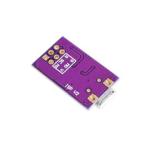 LOT 5V mikro USB küçük AVR ISP ATtiny44 USBTinyISP programcı modülü Arduino için Bootloader iss mikrodenetleyici ATTiny45 85