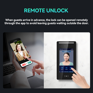 LEELEN 7 Inches Touch Screen Visual <strong>Intercom</strong> Dual Camera Remote Control Ip <strong>Intercom</strong> with Face Recognition <strong>Intercom</strong> <strong>System</strong> - Product Image 5