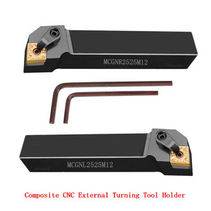 91度CNC旋盤旋盤MCGNR/L2525M12 CNMGインサート用外部旋削工具ホルダー - Product Image 1