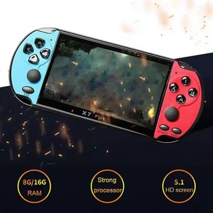ホットセールX7PlusハンドヘルドゲームプレーヤーX7Plusゲームコンソール5.1インチスクリーンポケットビデオゲームコンソール