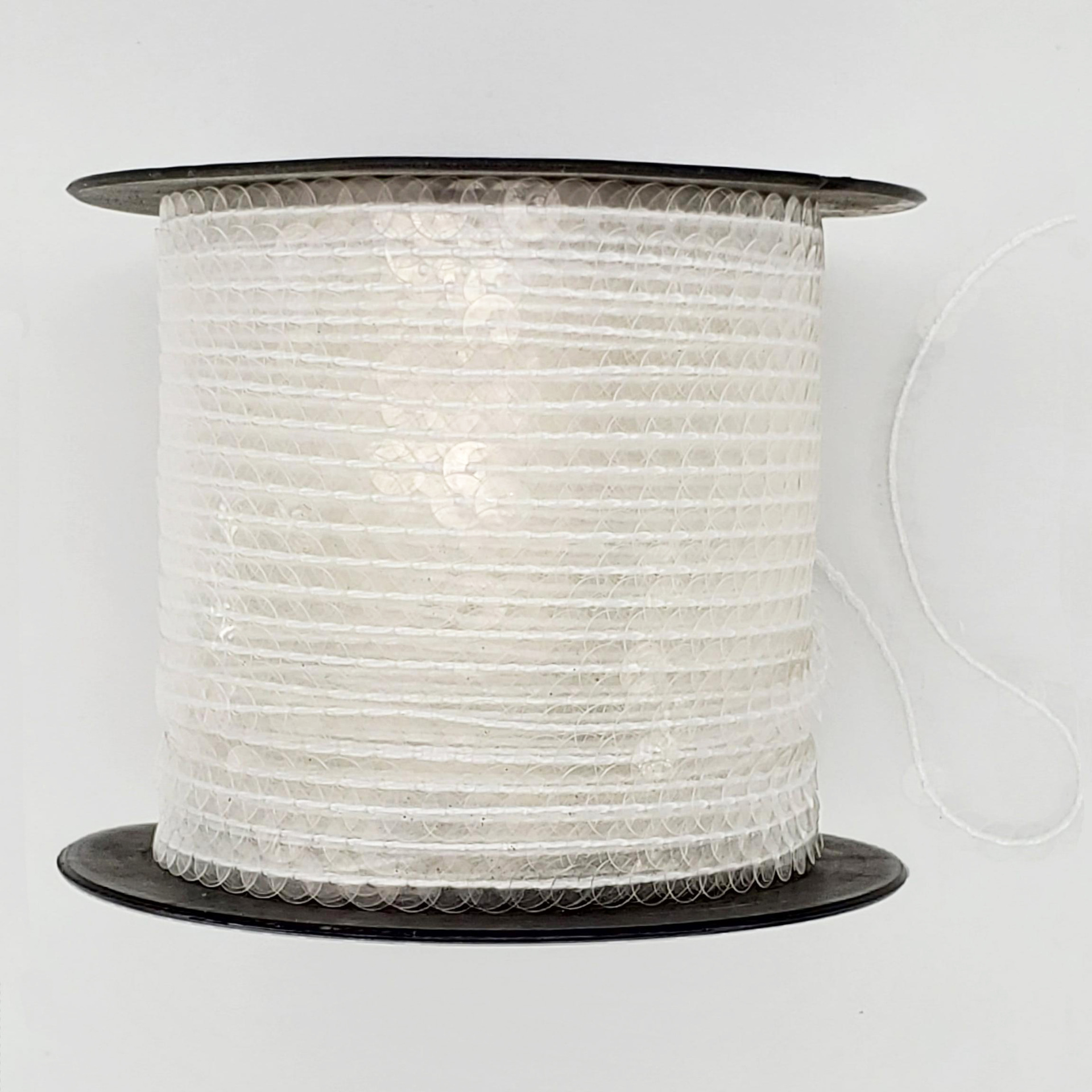 Tira plana de 6 mm transparente incolora 1001-90m/rollo
