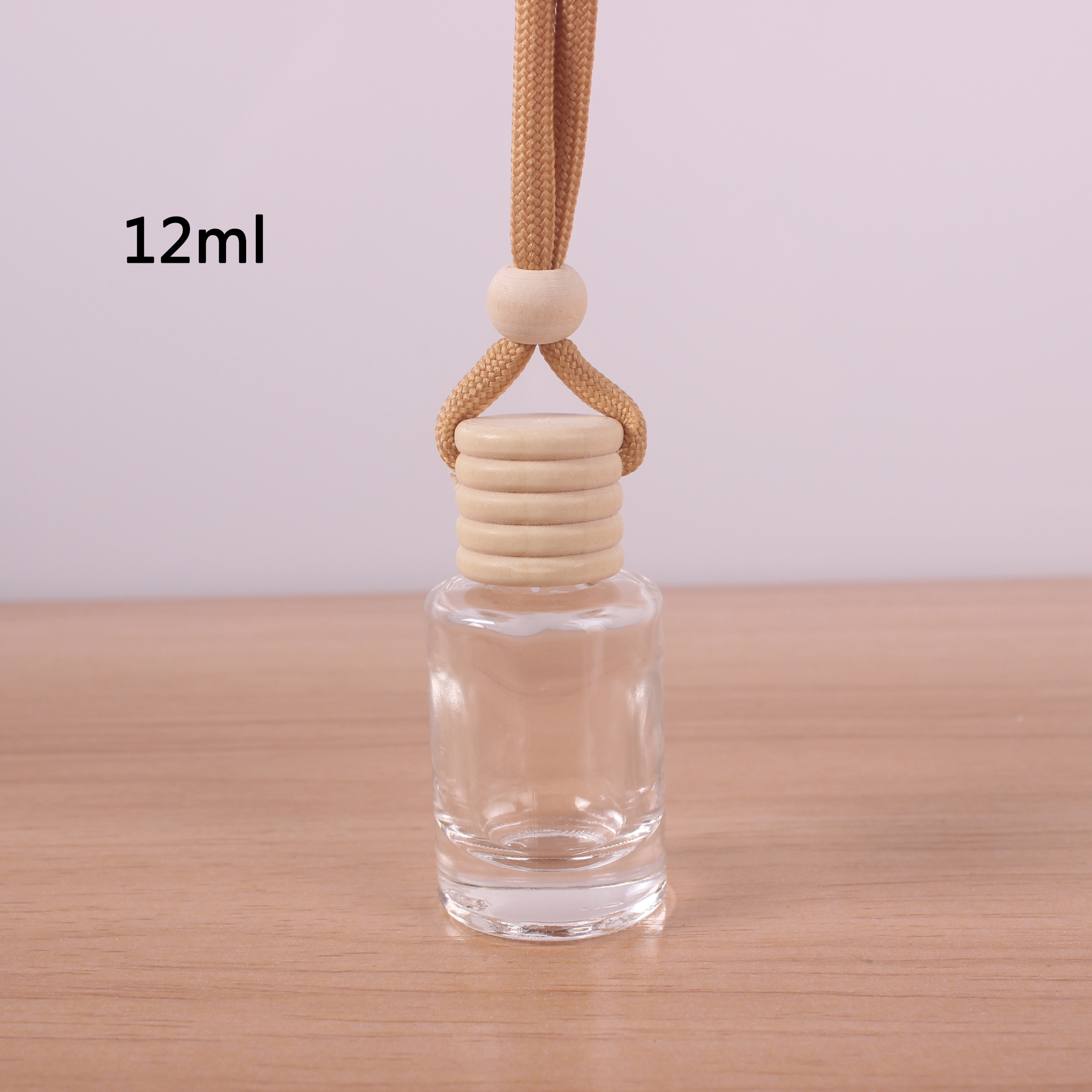 12 ml rond transparent