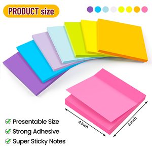 Wholesale Customizable Unique <strong>Sticky</strong> <strong>Notes</strong> Aesthetic Personalized Stationery Reusable <strong>Custom</strong> Logo Office Stick <strong>Notes</strong> - Product Image 5