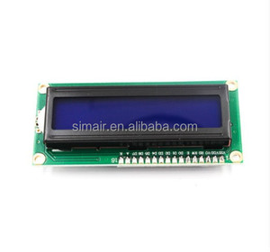 5V 3.3V giallo blu bianco IIC 16*2 16x2 caratteri schermo modulo lcd display I2C lcd 1602 - Product Image 3