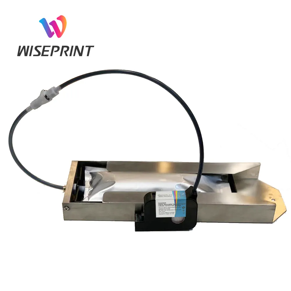 Wiseprint струйный принтер большой емкости с переменным онлайн 45 соплом струйная Центральная поставка ленты cpc растворителем водяной чернильный мешок картридж