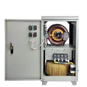 Single Phase 15kva 20kva 30kva TND SVC Stabilizer 220V <strong>Output</strong> Voltage 50Hz Automatic Servo Motor <strong>Control</strong> AC Servo Stabilizer - Product Image 6