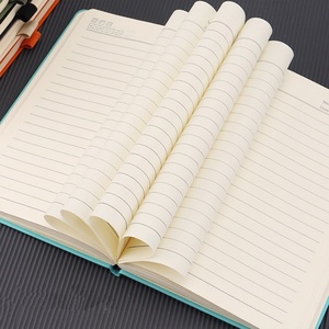 A5 Logo personalizzato semplice Note libro con cinturino in pelle con stampa personalizzata foglio di lino con copertina rigida Notebook - Product Image 2
