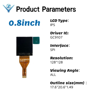 Campione gratuito di piccoli modelli 0.8 moduli Display LCD da \ "0.96 \" 1.3 \ "1.54 \" 1.44 \ "1.77 \" quadrati TFT - Product Image 2