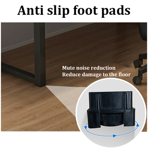 模块化现代简约白色廉价电脑桌单人座办公家具工作站员工桌 - Product Image 4