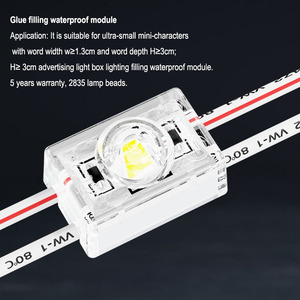 จีน Blueview กันน้ํา IP65 mini โมดูล LEDs 12v 3 ป้ายแสงเลนส์ฉีด 2835 โมดูล LED blueview LED Strip - Product Image 6