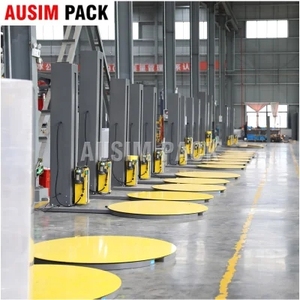 Alta qualità a buon mercato Pallet Stretch Wrapping macchina con pellicola tagliata automatica funzione CE certificato - Product Image 6