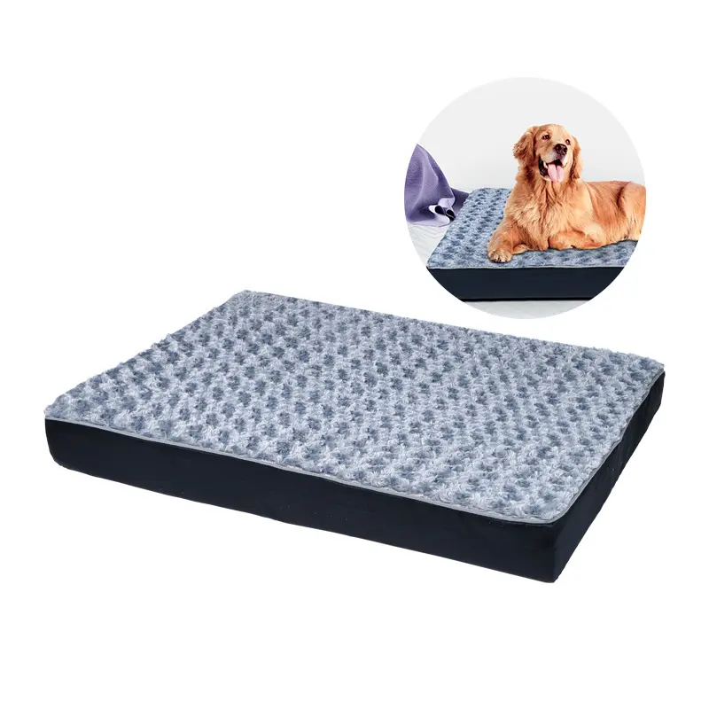 Zachte Huisdier Bed Mat Machine Wasbare Memory Foam Huisdier Pad Luxe Kussen Hond Matras