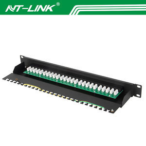 NT-P042 25端口6P4C RJ11 1U 19 "机架式语音电话3类电信配线架，带110/Kron/双IDC模块 - Product Image 4