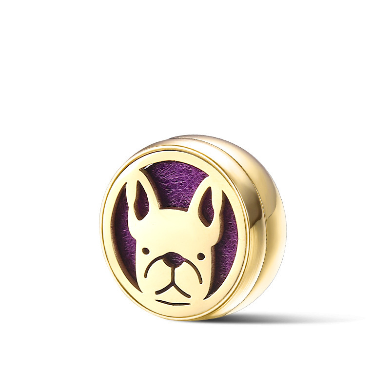 15mm gold dog