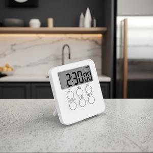 Cronometraggio personalizzato orologio digitale con Timer visivo da cucina cucina con conto alla rovescia per uova Timer da tavolo Timer elettronico Mini allenamento da palestra - Product Image 4