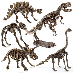 教育手工组装模拟DIY考古动物模型骨挖化石恐龙骨架玩具 - Product Image 1