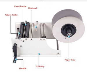Manuale Bottiglia di Etichettatura Macchina - Product Image 5