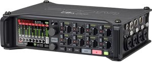 Z/oom F8n Pro 32-Bit/192 kHz profesyonel pil güçlü alan 10 kanal 8 XLR/TRS girişler çift SD kart yuvaları WAV - Product Image 3