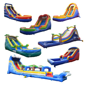 Nước Combo Phao bãi biển Kiddie Hồ bơi cao nhất khô Slide Inflatable cho trẻ em newieap trượt Inflatable Combo nước hồ bơi - Product Image 2