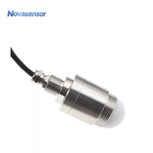 HR80G 80 Ghz paslanmaz çelik Radar seviyesi sensör 2mm doğruluk 4-20mA/RS-485 çıkış ipliği/bulamaç için flanş montajı - Product Image 3