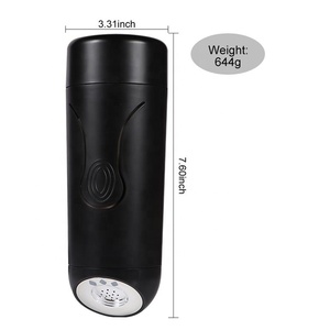 Vibrierender saugender Vibrator Echte Taschen muschi Vagina Männlicher Mastur bator Masturbation becher Erwachsener - Product Image 1