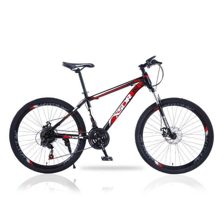Black red spoke wheel