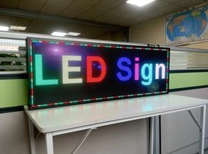 P10 RGB Полноцветный наружный прокручивающийся дисплей высокой яркости светодиодный рекламный знак светодиодный программируемый экран - Product Image 3