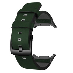 Boucle noire vert foncé