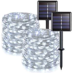 Waterproof Solar <strong>Lights</strong> <strong>String</strong> <strong>Multi</strong> <strong>Color</strong> <strong>String</strong> <strong>Lights</strong> Outdoor for Garden Patio Party Weddings Decor - Product Image 2