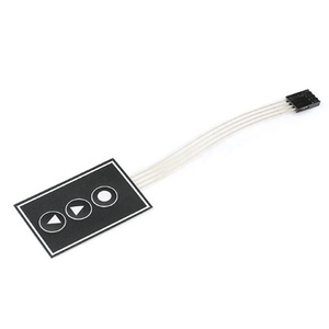 Panel de Control de teclado, Kit DIY para 1x3 botones de membrana, matriz de 3 botones, 1x3 teclas - Product Image 2