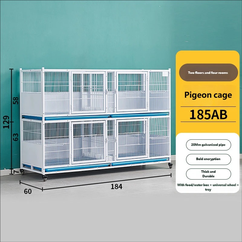 Cryptage de plaque de fer 185AB à deux couches et 4 nids