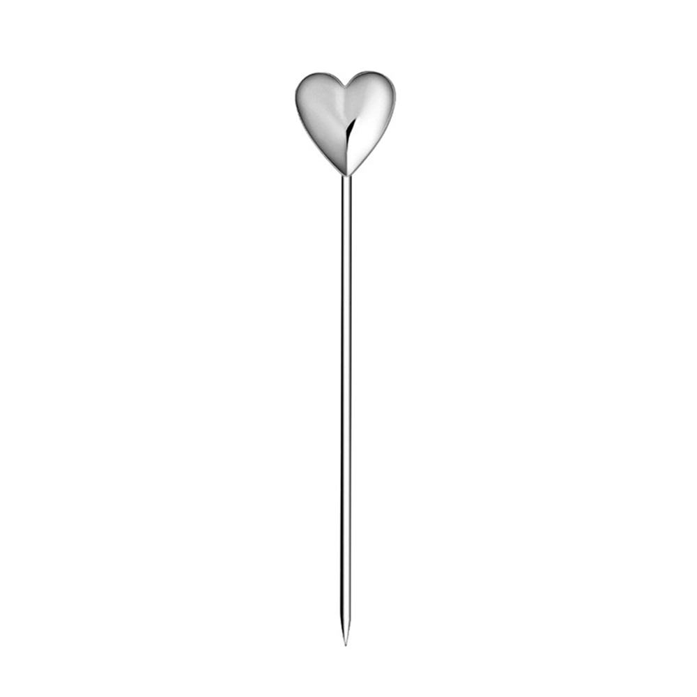 Silver #25 heart