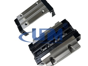 Deslizador de brida de guía lineal de calidad de clase de precisión Serie HGWCC Acero para riel lineal de rodamiento de bloque CNC - Product Image 6