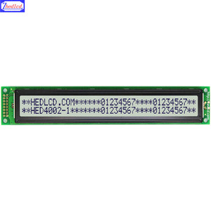 Produzieren Verkauf 6,0 "182*33,5 MM 4002 40x2 Zeichen LCD-Anzeige modul mit API31066 ST7066 IC Parallel anschluss für Audio-Controller - Product Image 3