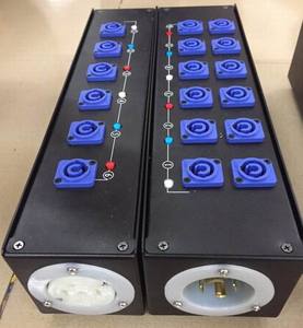 18 Way Powercon Out Power <strong>Split</strong> Pack Rack Mount Power Distro Boxes Power Distribution Equipment - Product Image 5