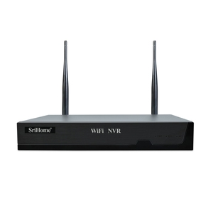 ขายส่ง HD 4 ช่องเครือข่าย WiFi เครื่องบันทึกวิดีโอกันน้ําเฝ้าระวังเว็บแคมสองทางเสียงกล้องไร้สายรุ่นกลางคืน - Product Image 2
