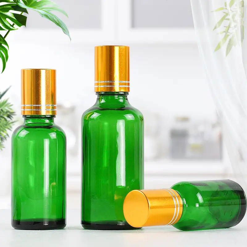 Bottiglia di vetro verde per bottiglia di vetro olio