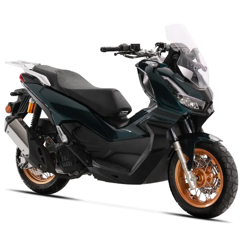 Fabricante 150cc ciclomotor personalizable ADV scooter de gas automático motocicleta todoterreno
