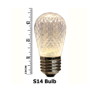 Renkli S14 LED ampuller E26 E27 kısılabilir 1W 2W dekoratif tatil ampuller için su geçirmez açık dize işık - Product Image 6