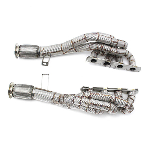 Factory Price Exhaust Manifold for Audi R8 V8 4.2 Stainless Steel Downpipes Racing Sport Car Performance Exhaust <strong>Headers</strong> - Product Image 2