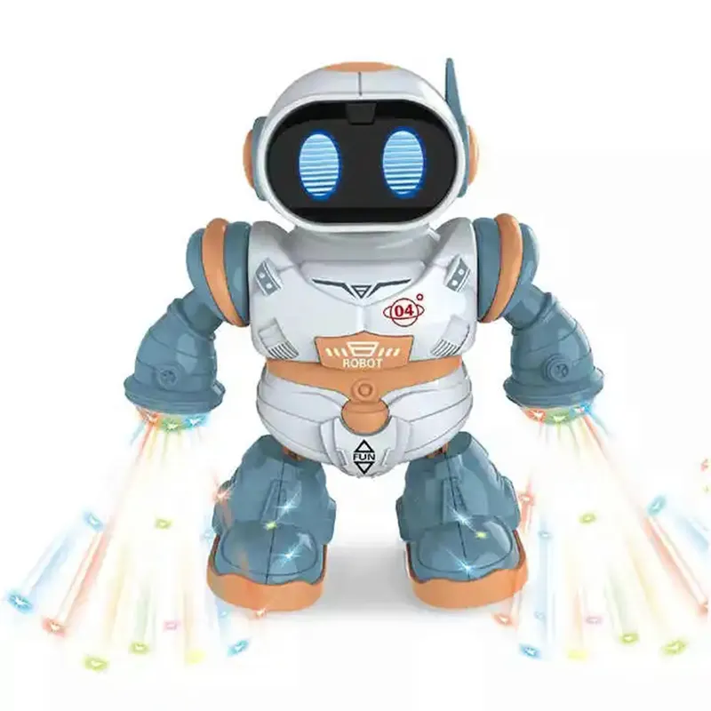Wholesale Educational Robot Kids Toy Electronic Robot Toys Dancing Robot Toy With Light And Music Sound