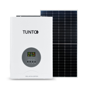 混合太阳能逆变器，带100v-500v光伏输入和120伏交流电单相/240伏交流电分相5.5千瓦6.2千瓦太阳能逆变器